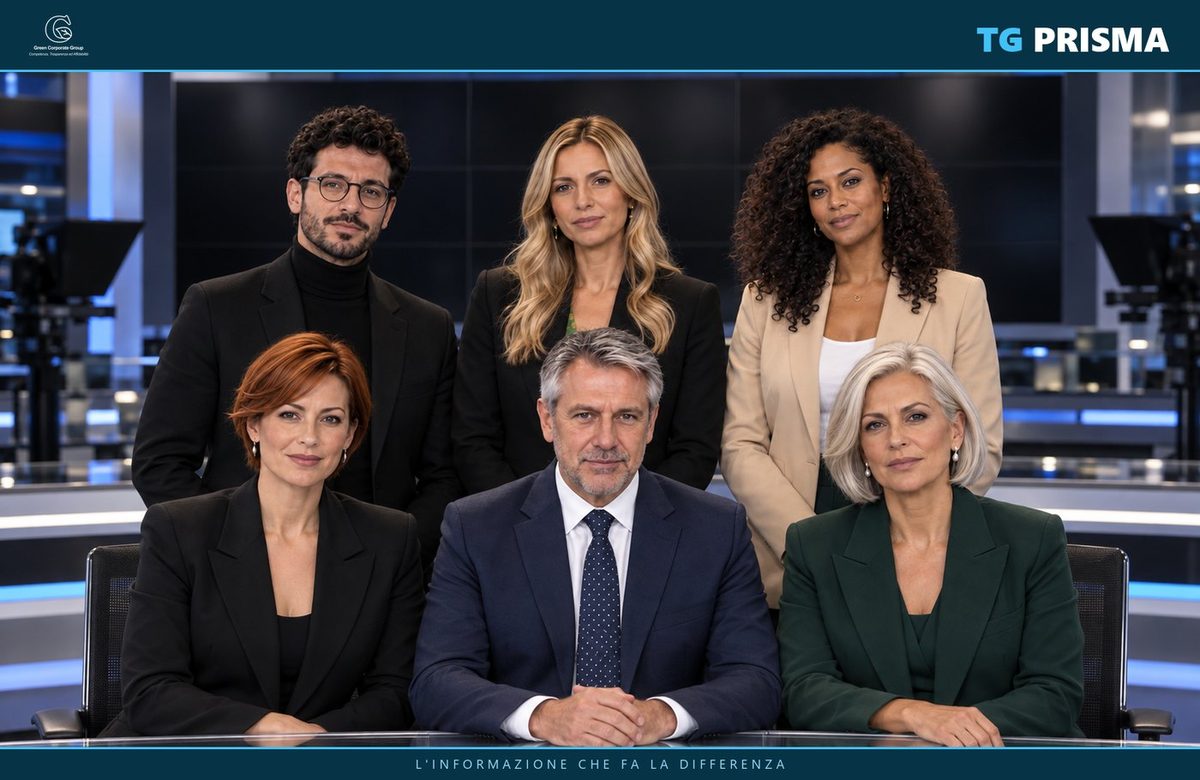 La redazione del TG PRISMA